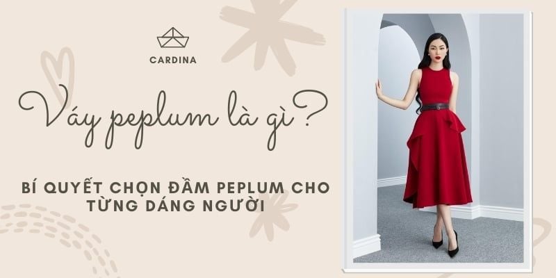 Top 6 kiểu áo peplum giúp CHE BỤNG MỠ nhất định phải thử