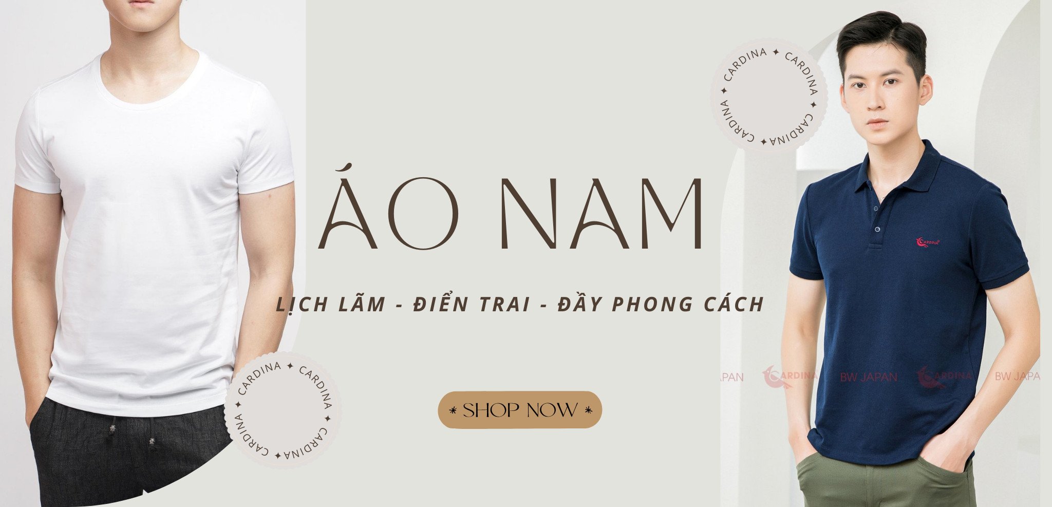 Banner thời trang nam