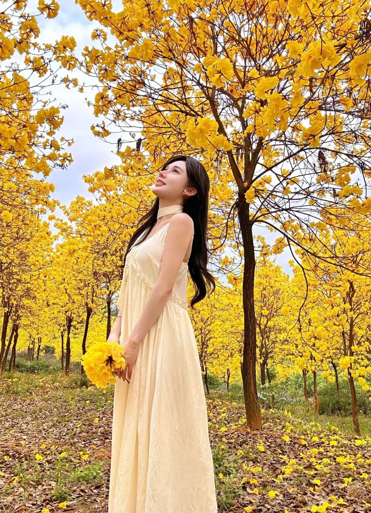 Váy maxi bay bổng