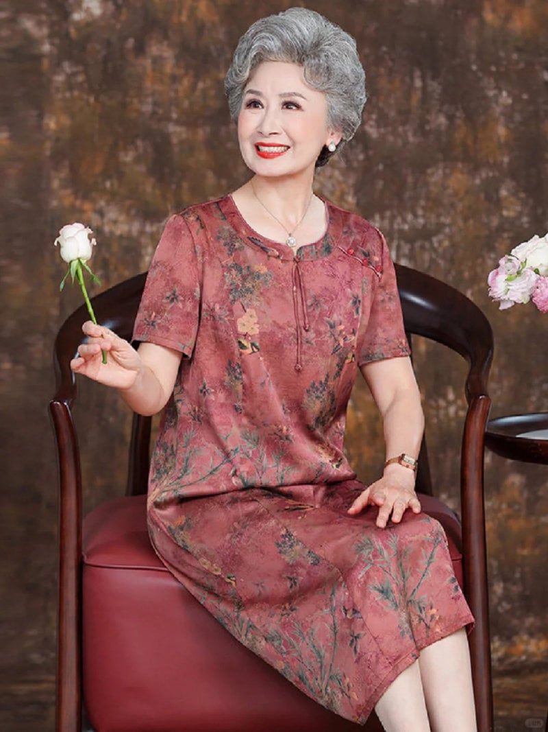 đầm cho người lớn tuổi u70