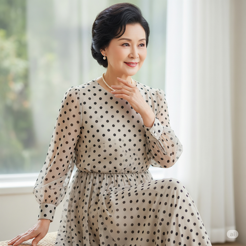 đầm cho người lớn tuổi u70