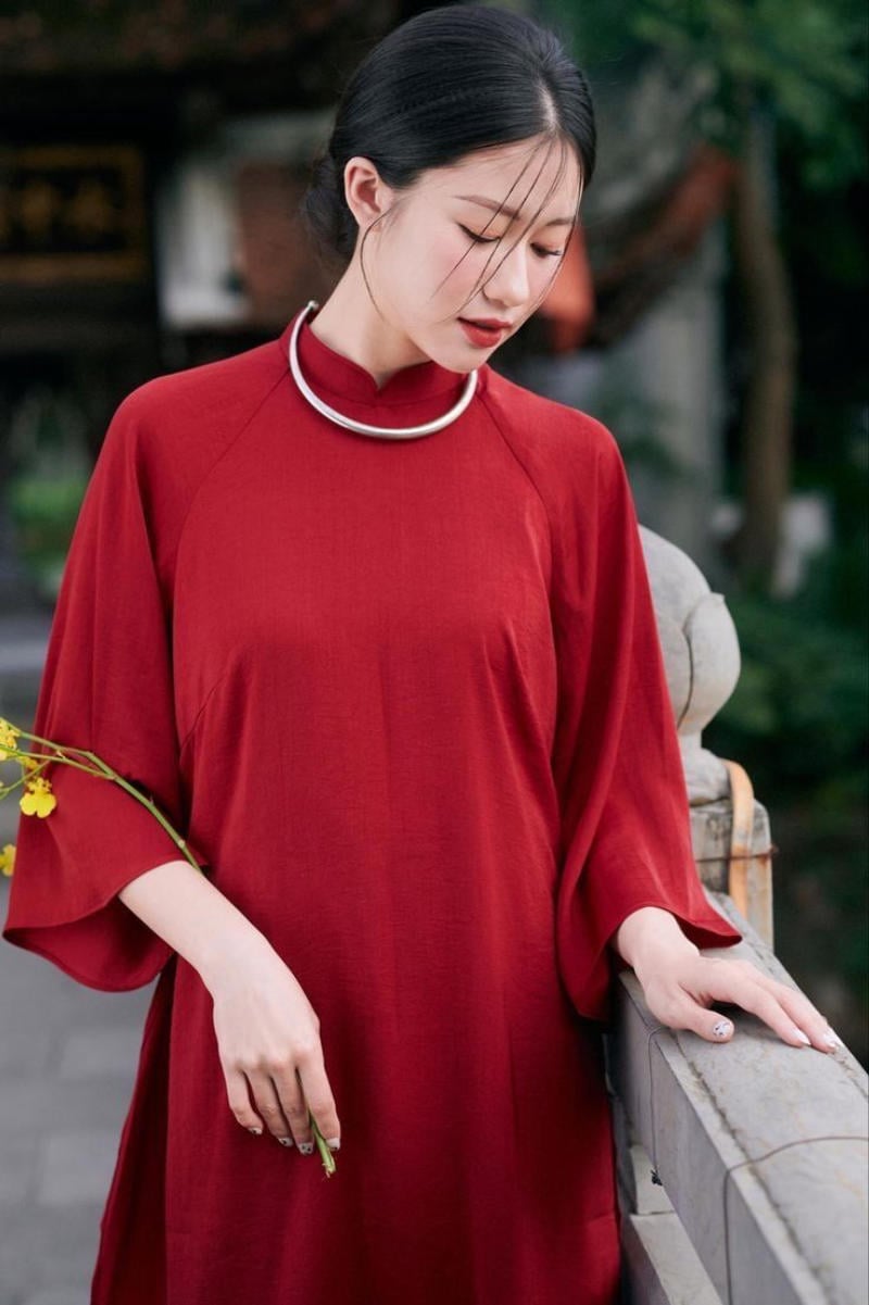 phối màu áo dài và quần