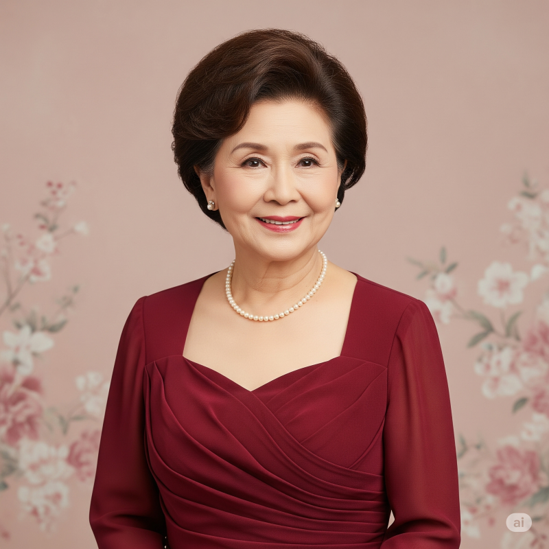 đầm quý bà sang trọng
