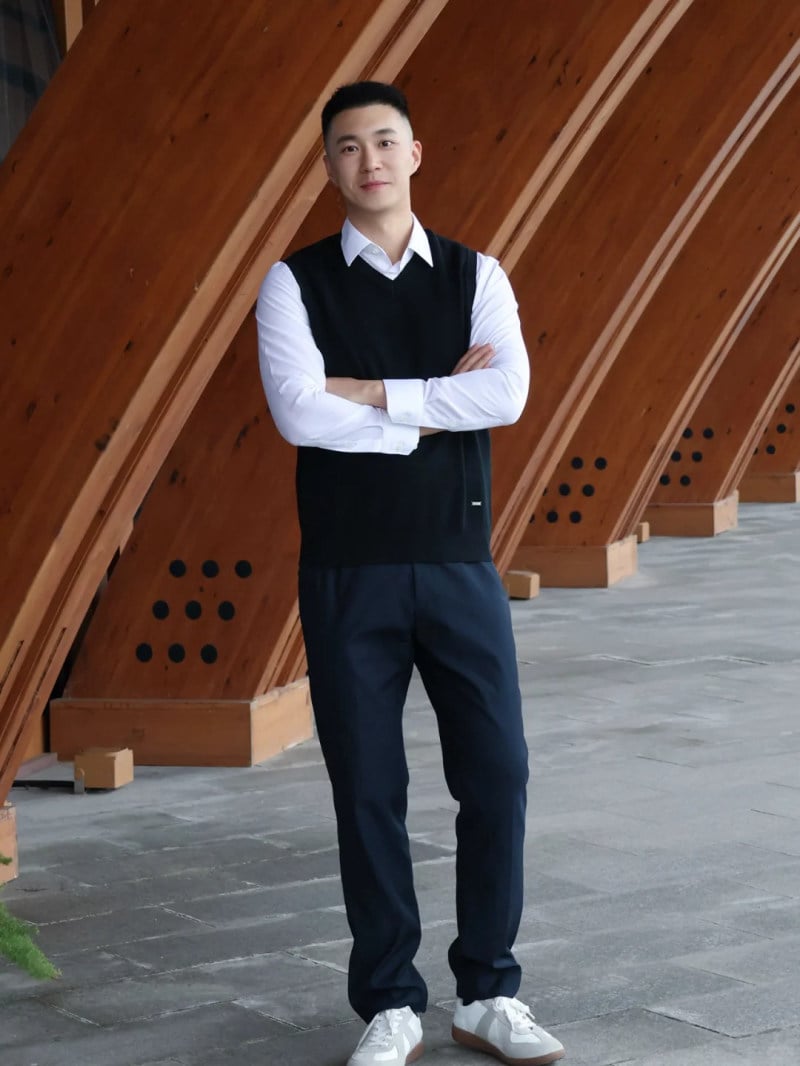 phối đồ áo sơ mi trắng nam