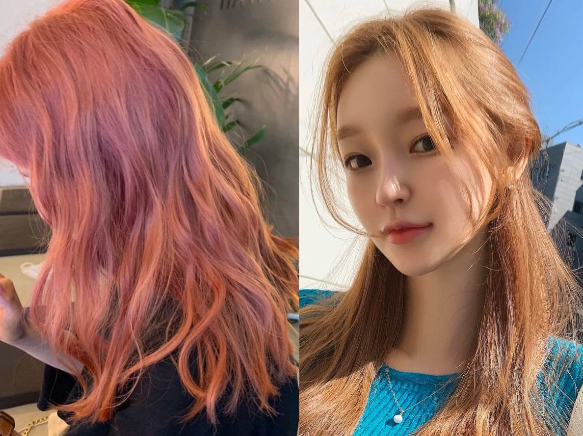 Nâu đỏ cherry khói