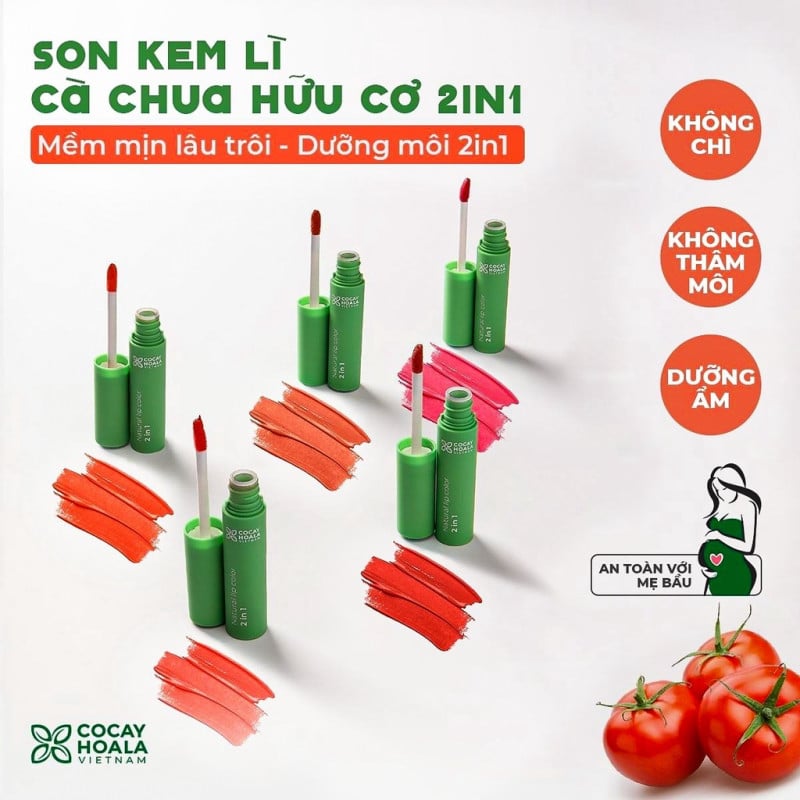 son dưỡng môi tốt