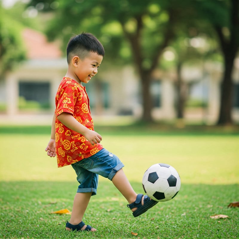 kiểu tóc cho bé trai 7 tuổi