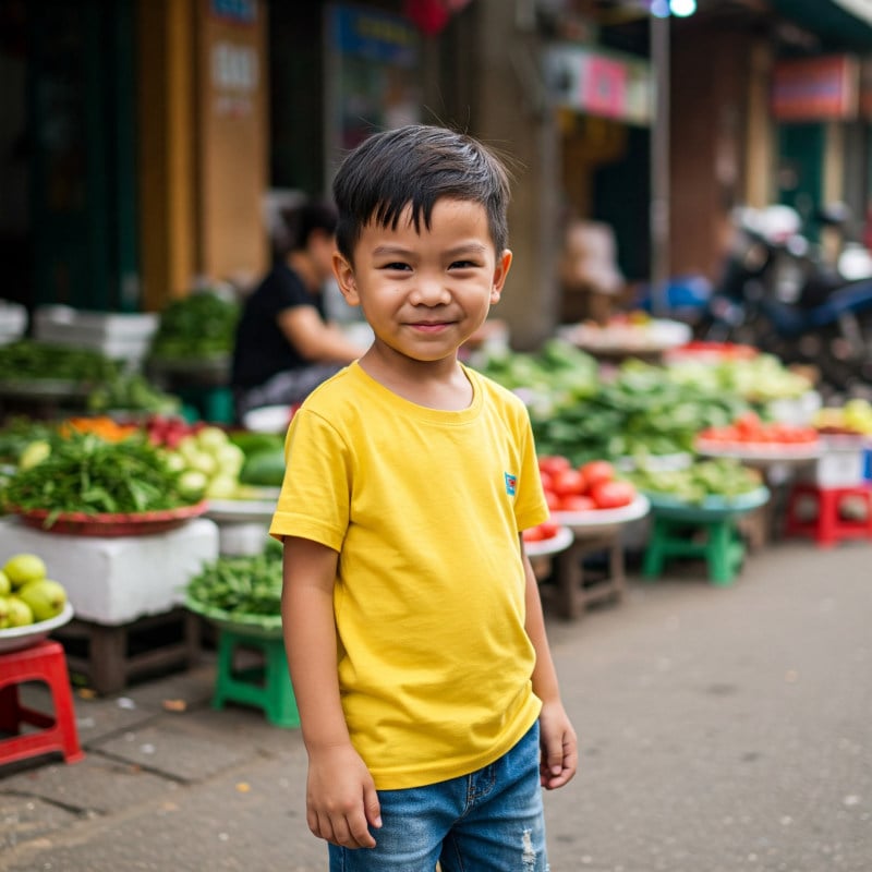 kiểu tóc cho bé trai 7 tuổi