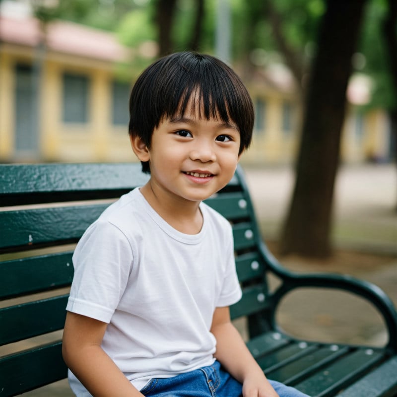 kiểu tóc cho bé trai 7 tuổi