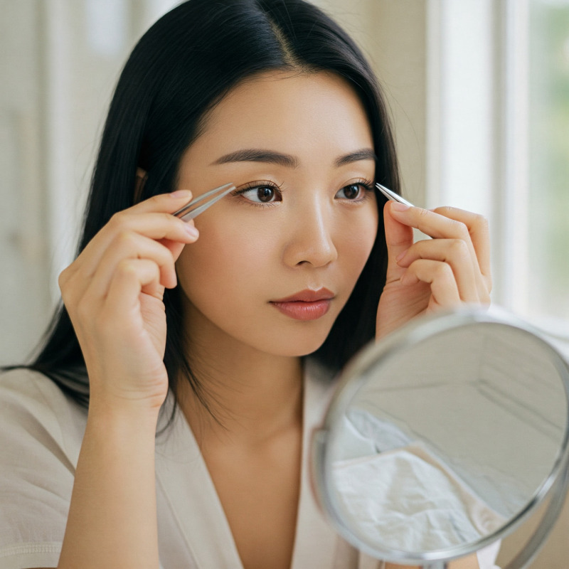 cách tháo mi nối tại nhà