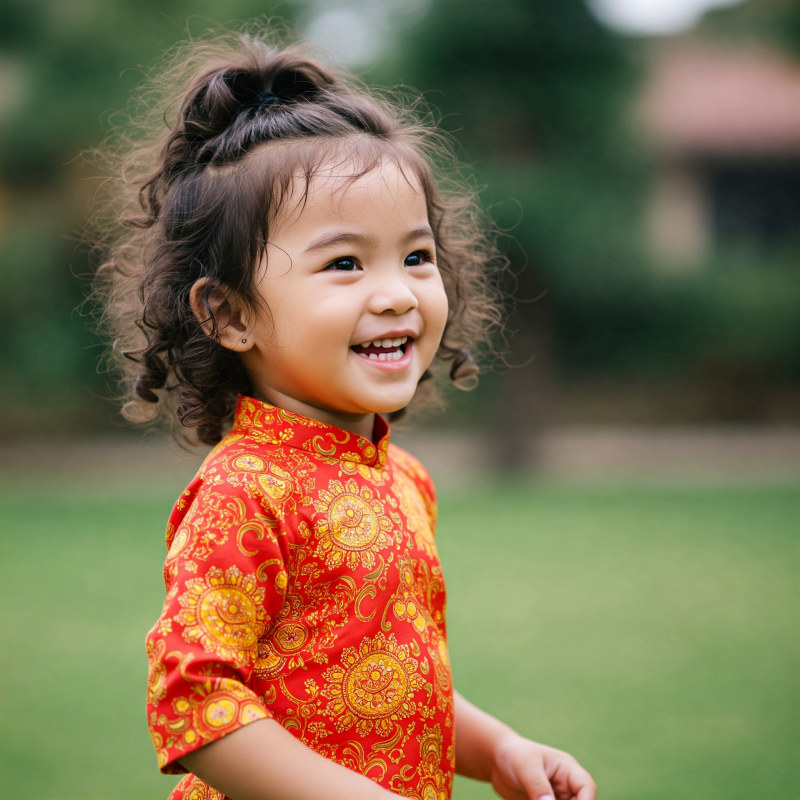 tóc xoăn cho bé gái 3 tuổi