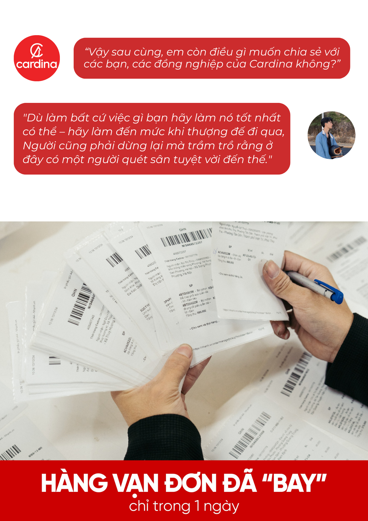 Hành trình Bắc tiến đến với ngôi nhà Cardina