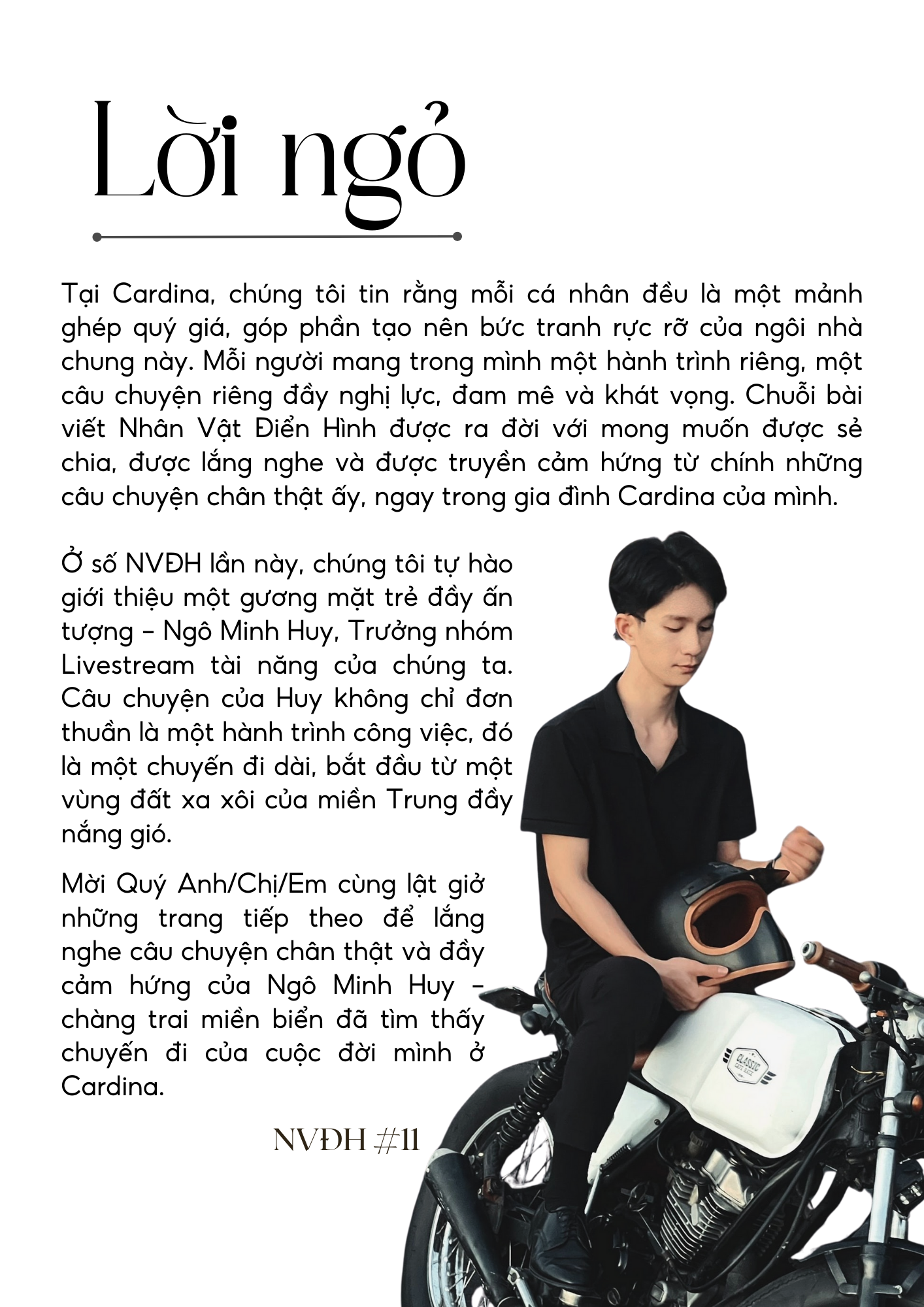 Hành trình Bắc tiến đến với ngôi nhà Cardina