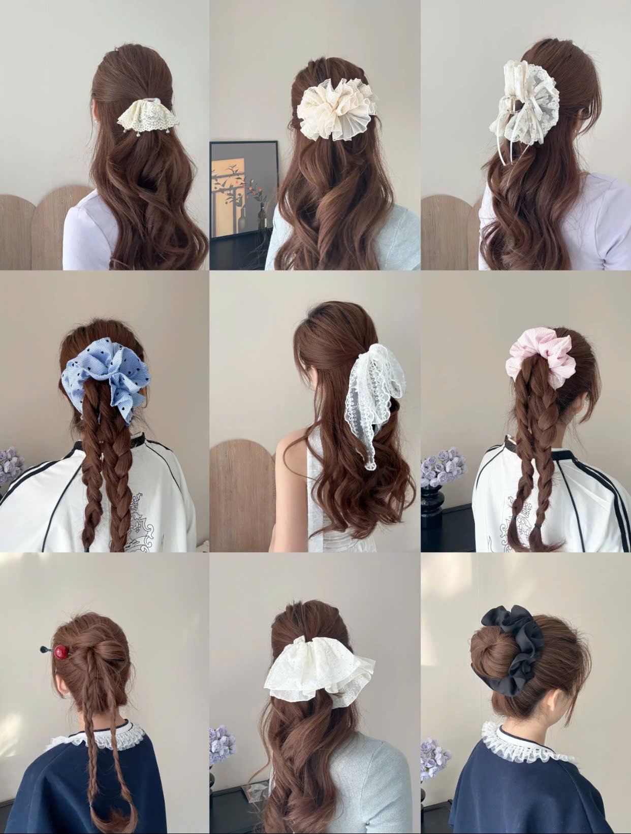 Nơ cài tóc/buộc tóc XXL