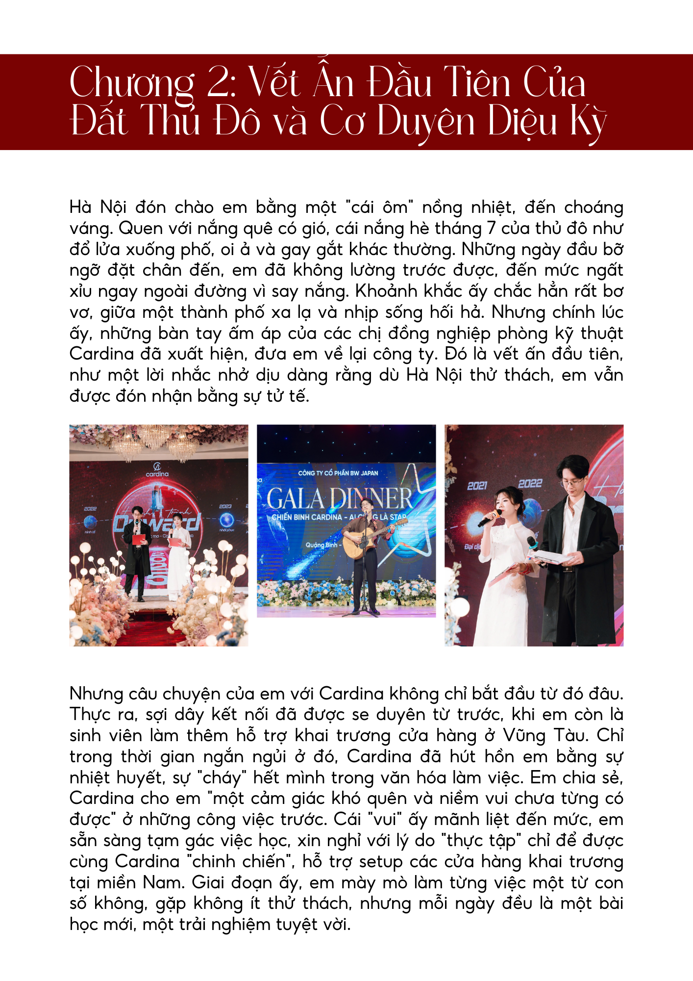 Hành trình Bắc tiến đến với ngôi nhà Cardina