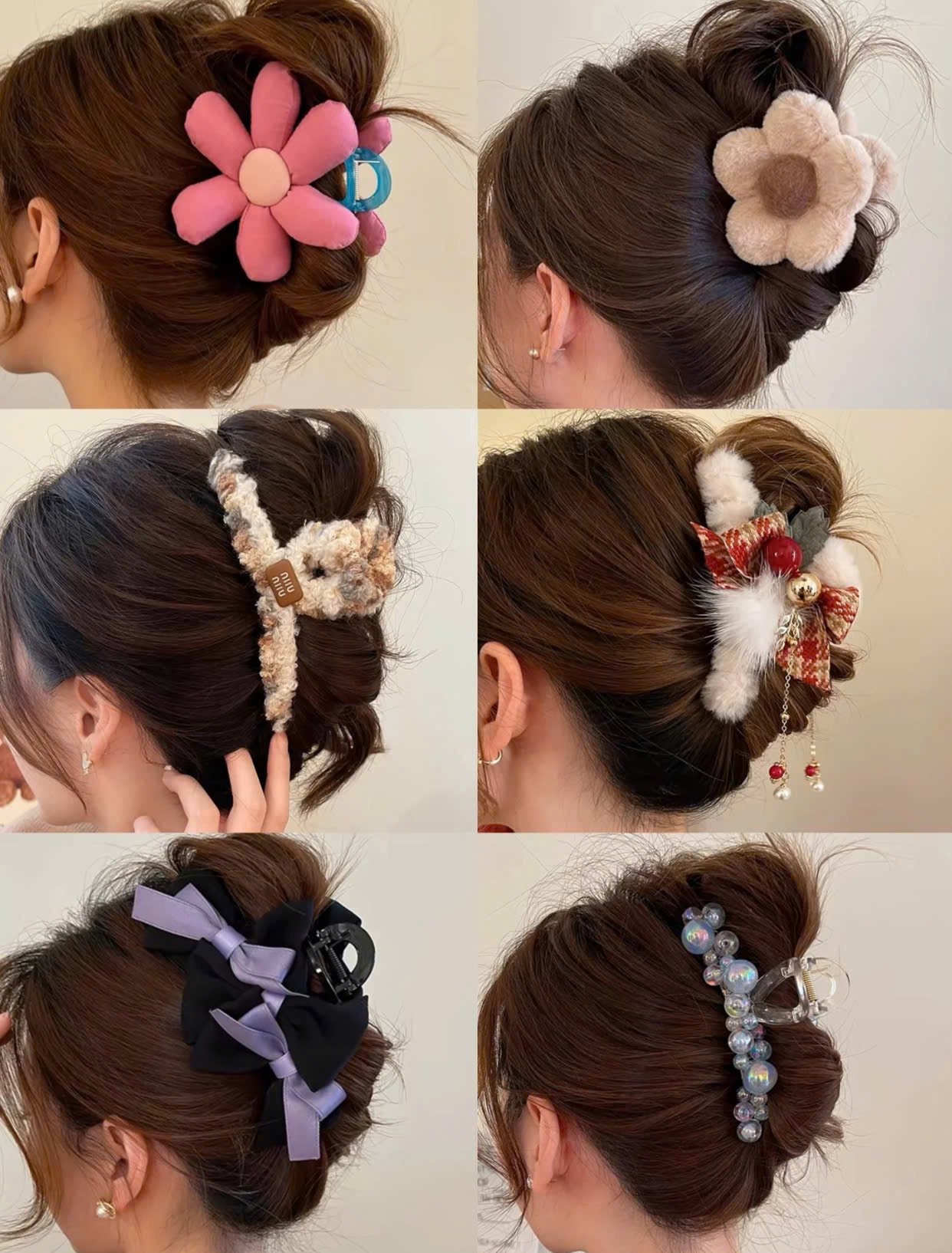 Kẹp tóc càng cua/Kẹp dọc 