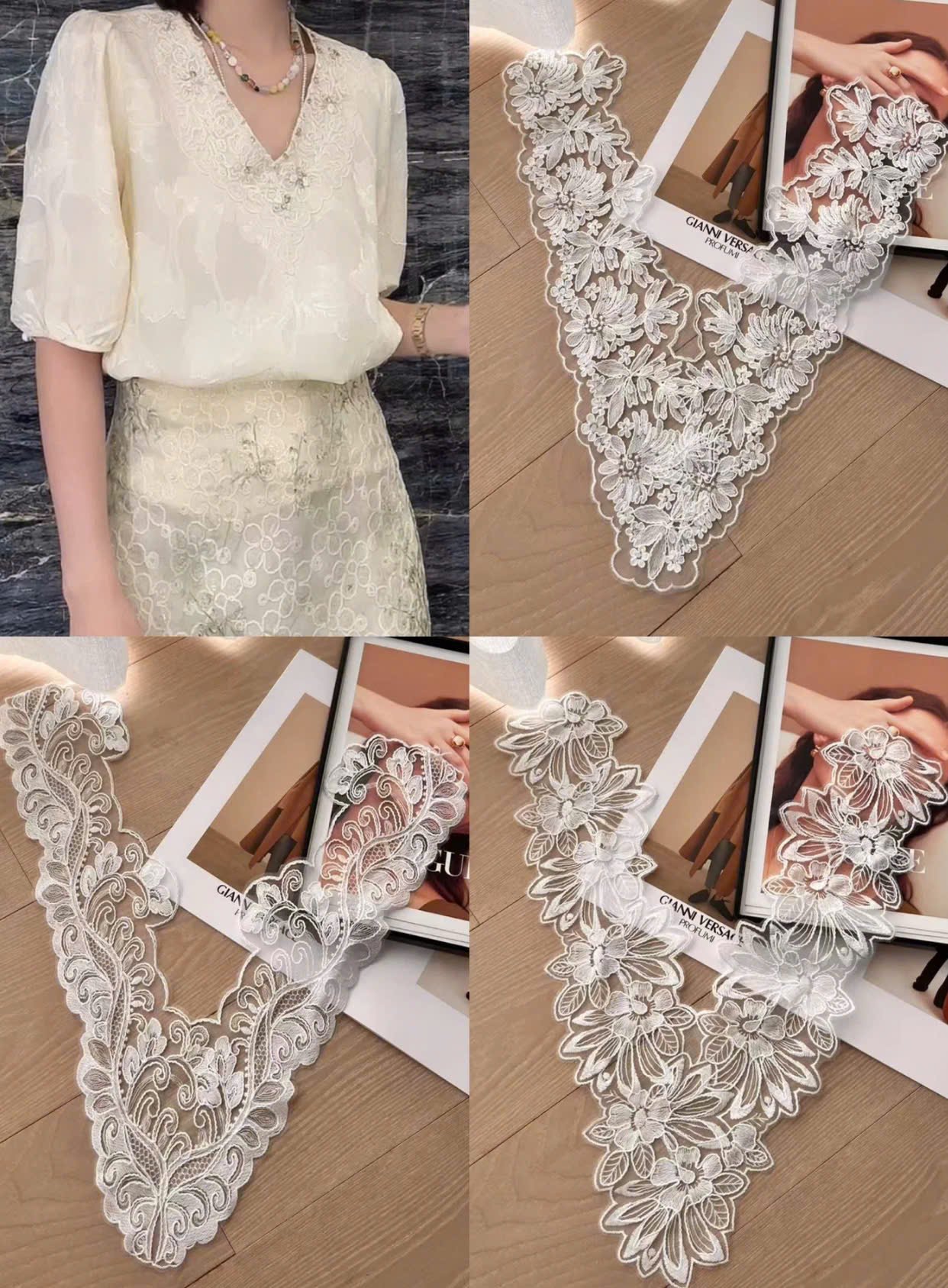 Tạo một miếng đáp giả (Faux Camisole Insert)