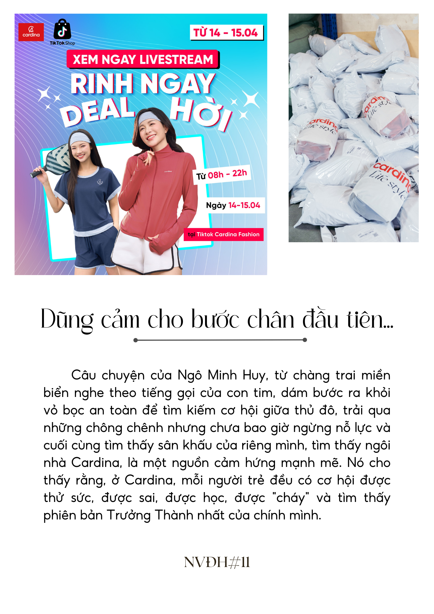 Hành trình Bắc tiến đến với ngôi nhà Cardina