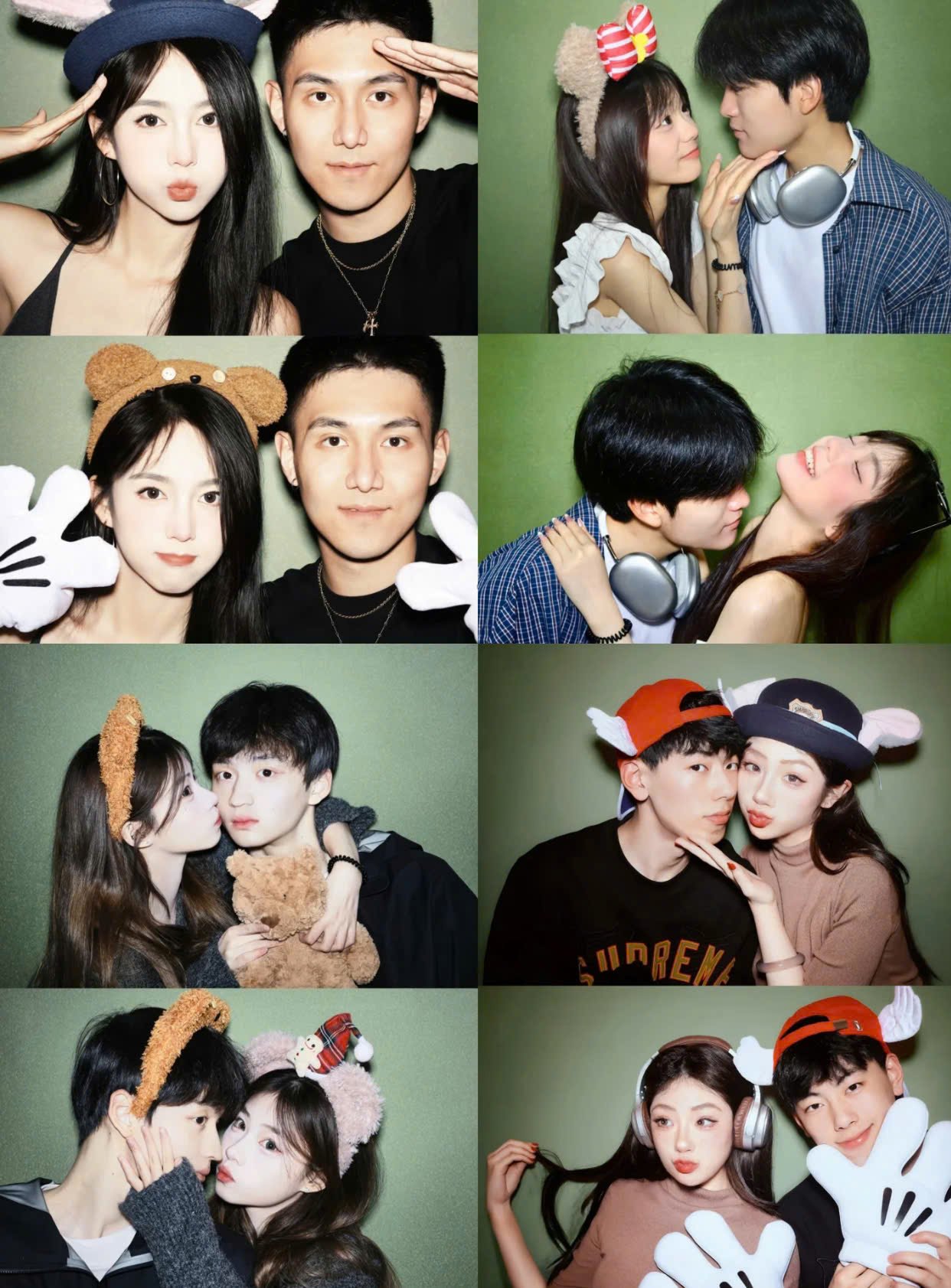 Bí kíp tạo dáng chụp photobooth cặp đôi