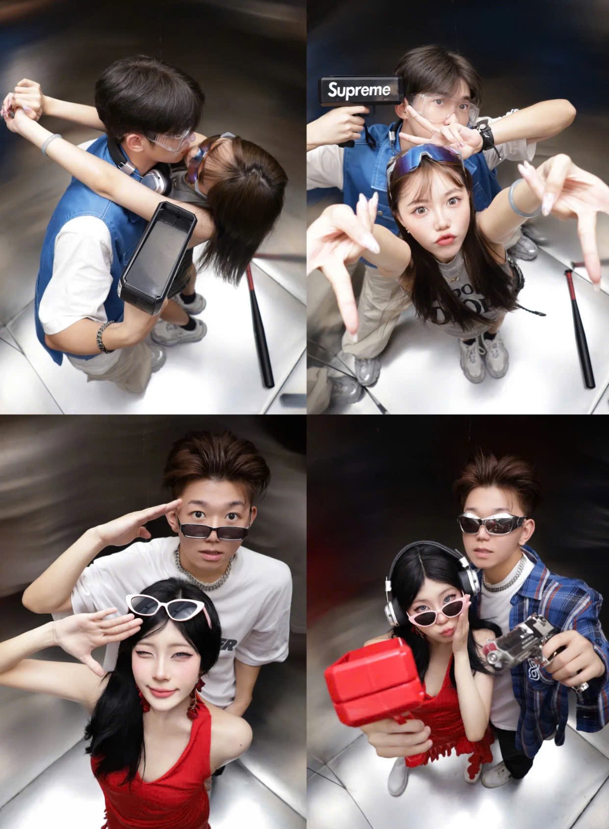 Bí kíp tạo dáng chụp photobooth cặp đôi