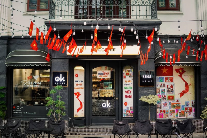 trang trí quốc khánh 2/9