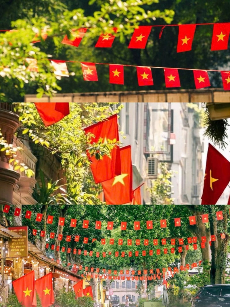 trang trí quốc khánh 2/9