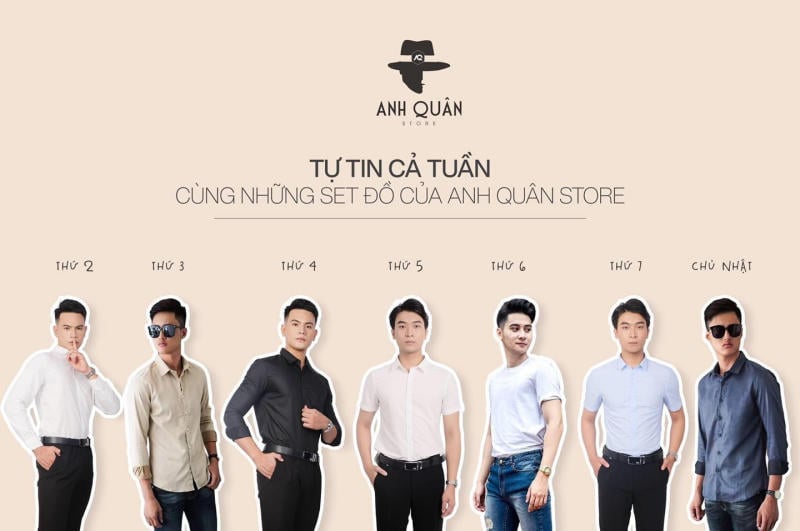 shop quần áo nam chính hãng