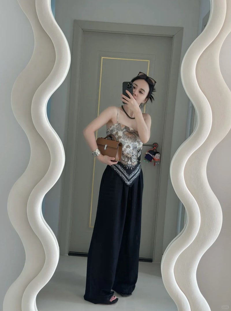 áo lụa 2 dây