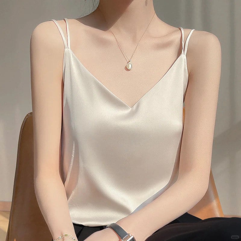 áo lụa 2 dây