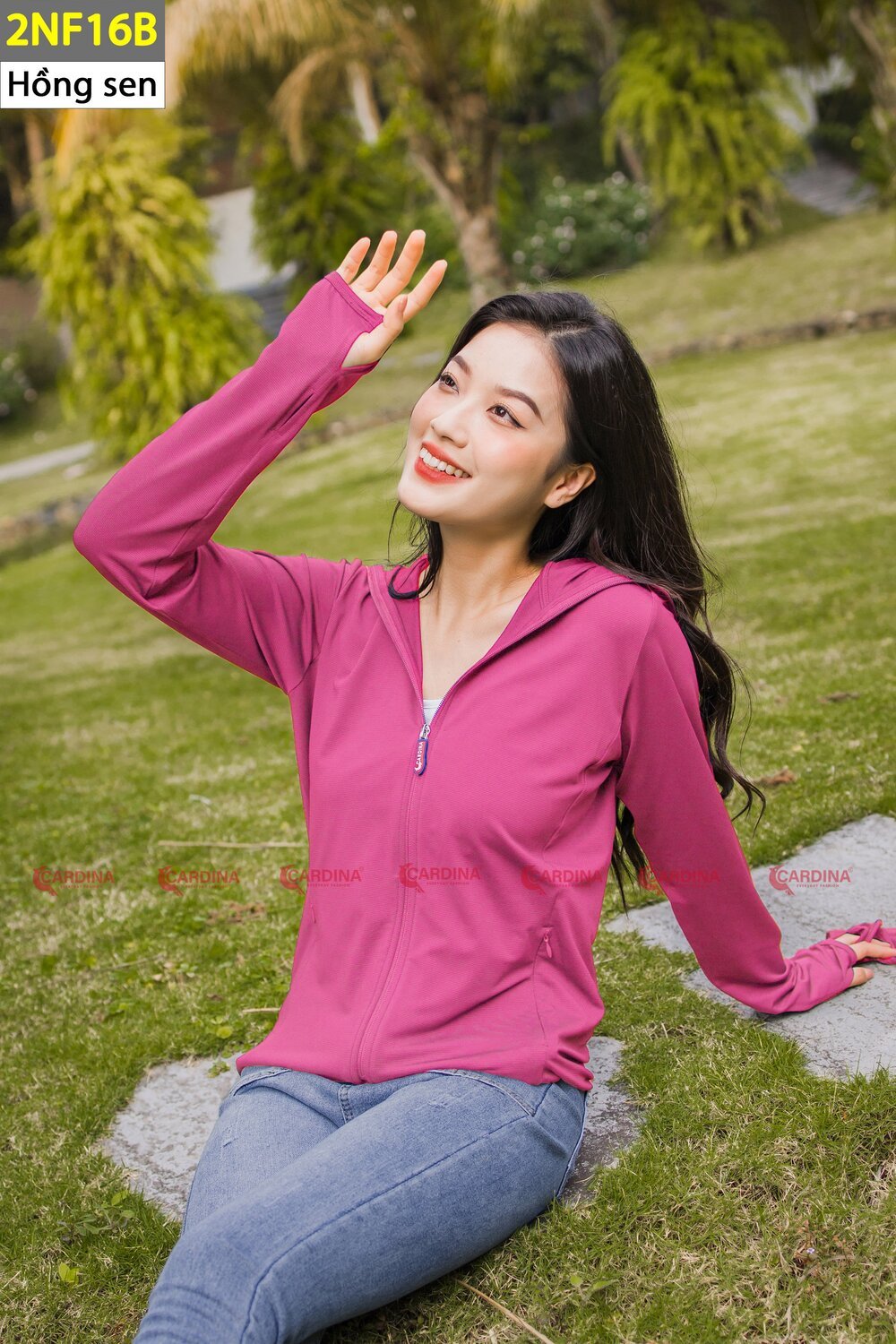 áo chống nắng nữ 1 lớp