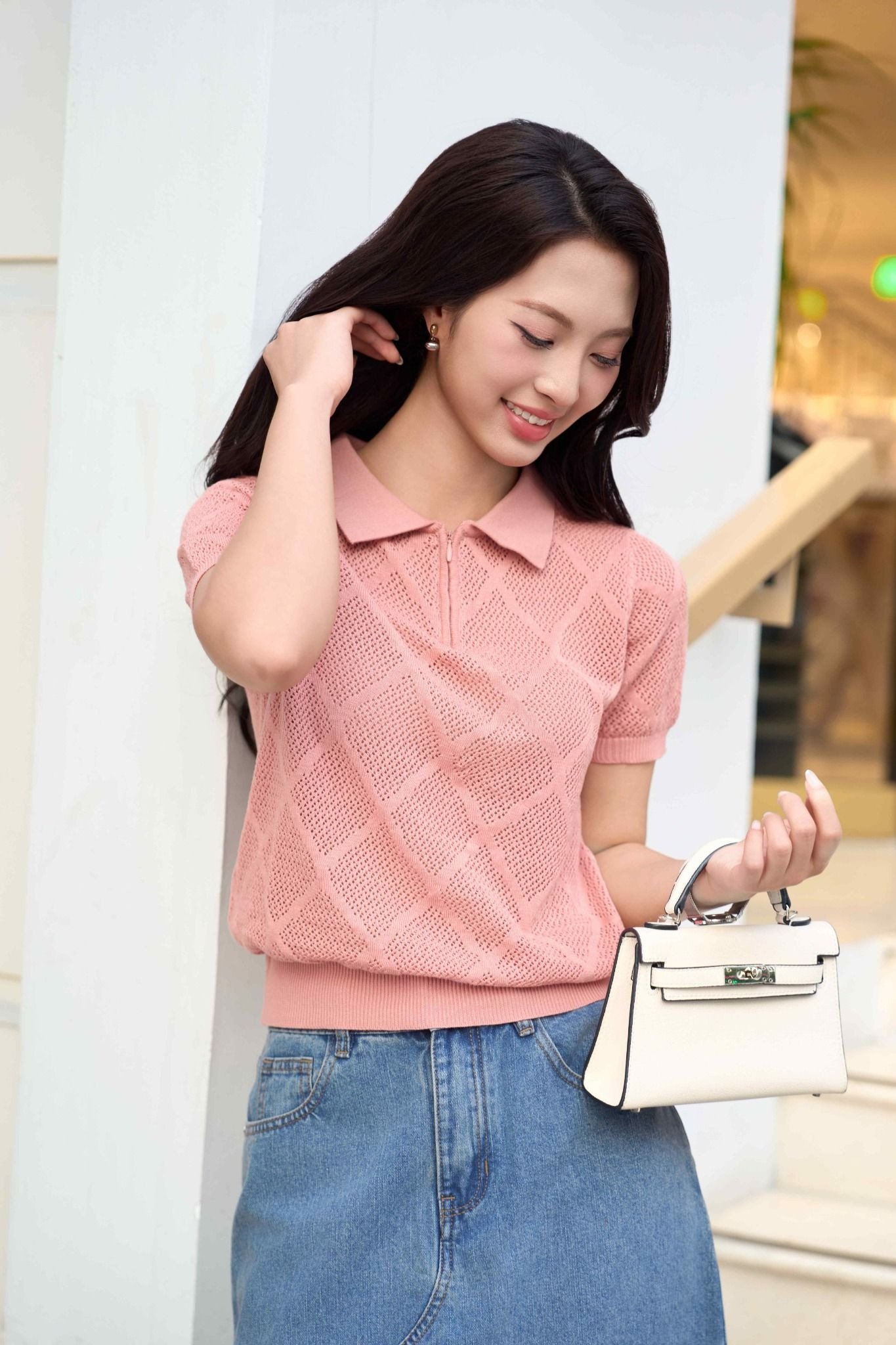 Áo polo dệt kim