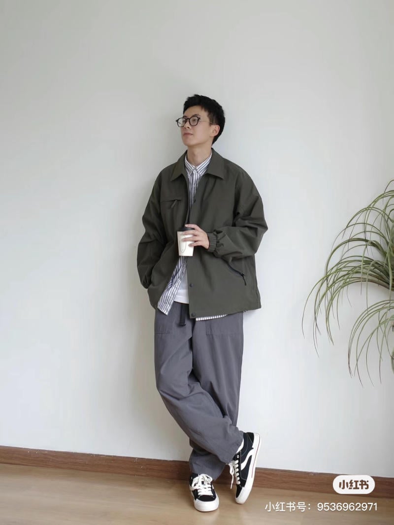 phối đồ với jacket nam