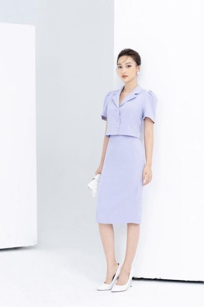 Set vest ký giả gồm áo và chân váy bút chì thiết kế by Chiffon  Shopee  Việt Nam