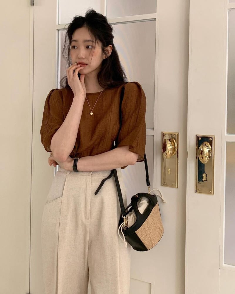 Quần be/kem
