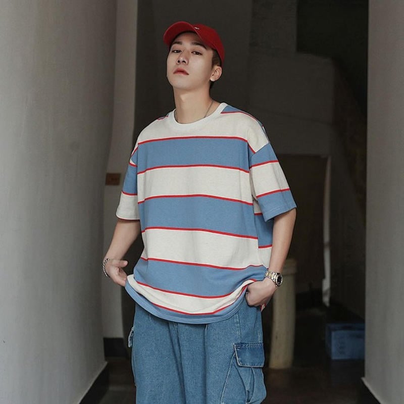 phối đồ với áo oversize nam