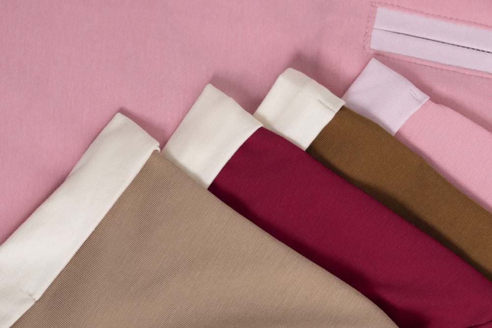 Áo polo nữ cổ khóa phối màu chất cotton mềm mát
