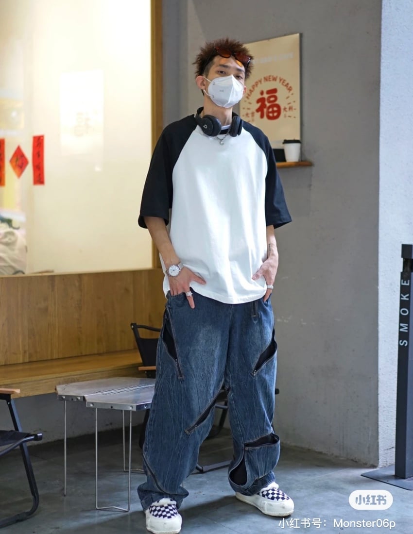 áo raglan tay lửng