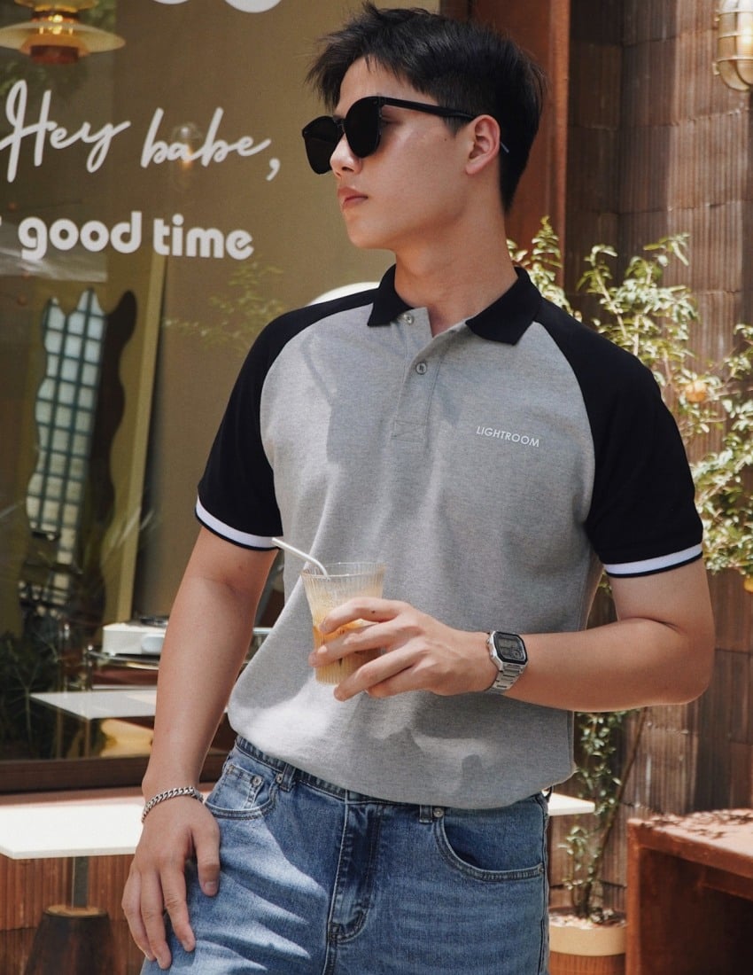 áo raglan polo