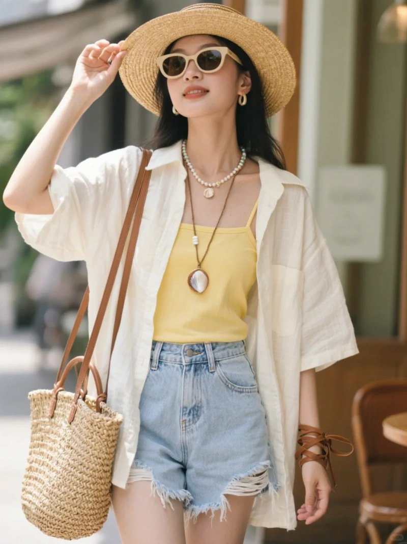 áo sơ mi trắng tay ngắn