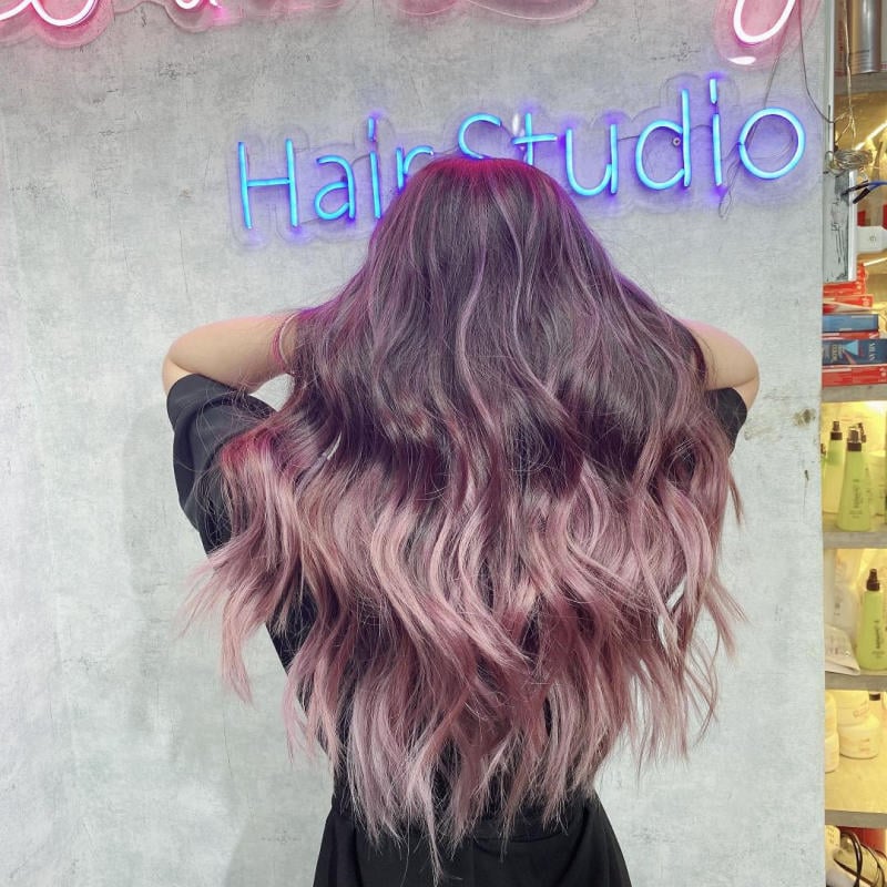 Tóc nhuộm balayage