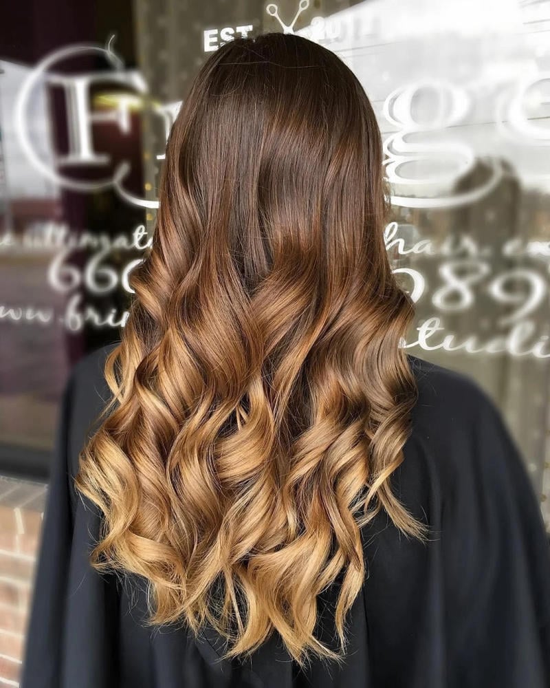 Tóc nhuộm balayage