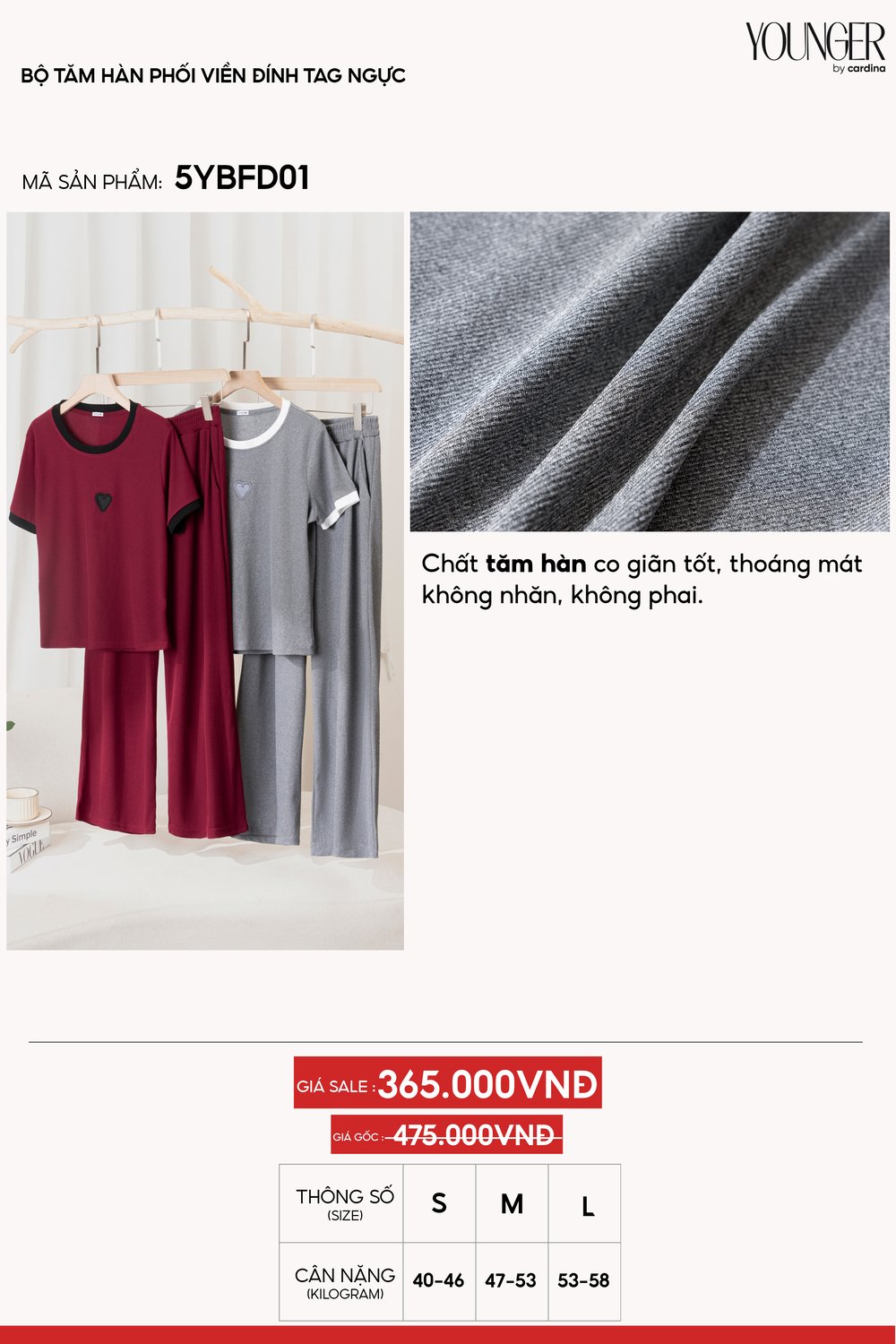 Bộ đồ nữ dáng quần dài chất tăm Hàn phối viền đính tag ngực