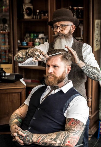 TOP 30 hình xăm barber đẹp lạ và CHẤT nhất hiện nay
