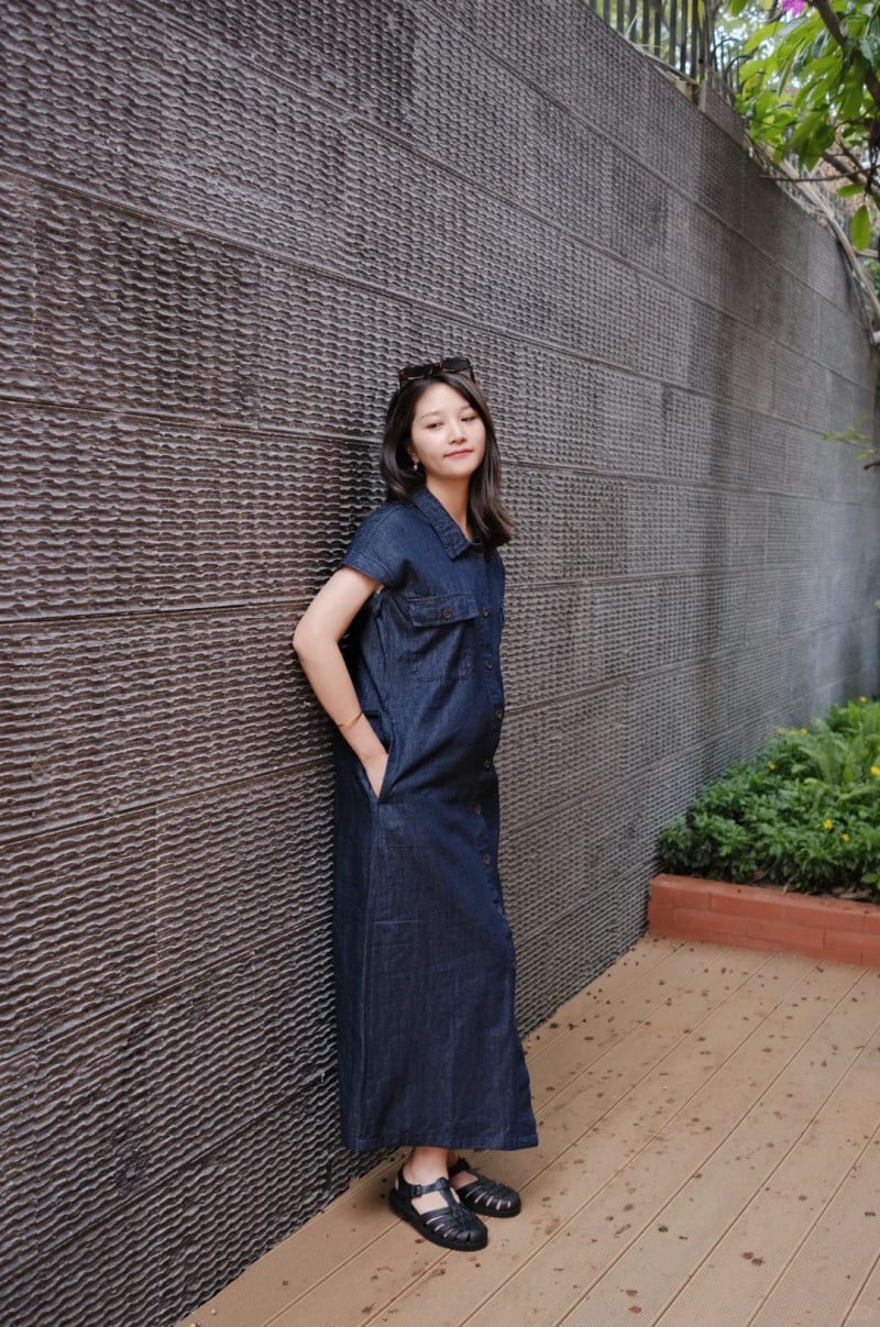 bầu mặc gì đẹp