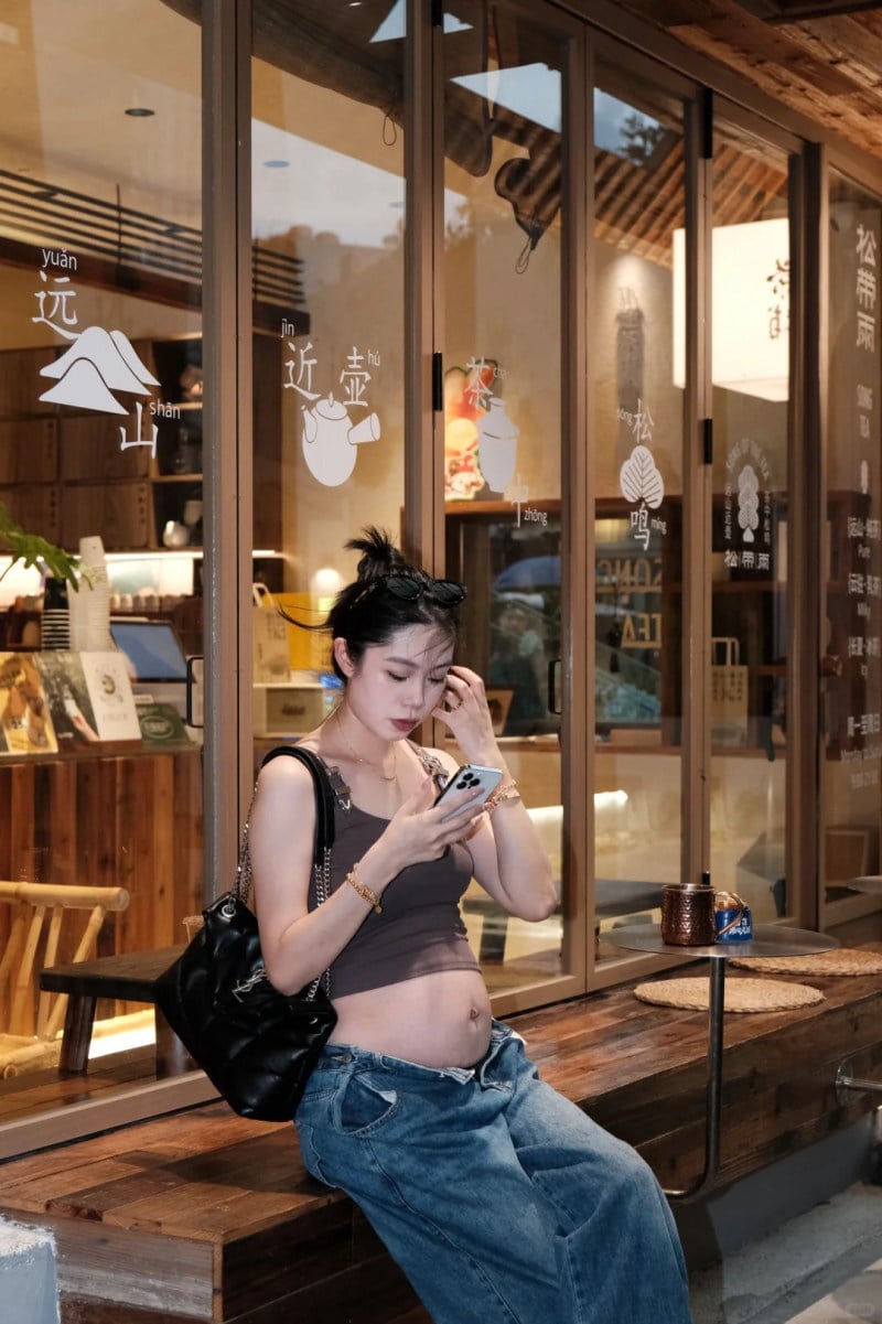 bầu mặc gì đẹp