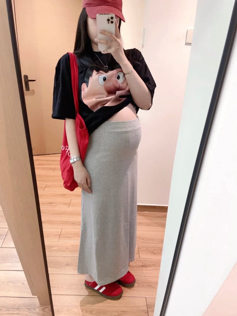 bầu mặc gì đẹp