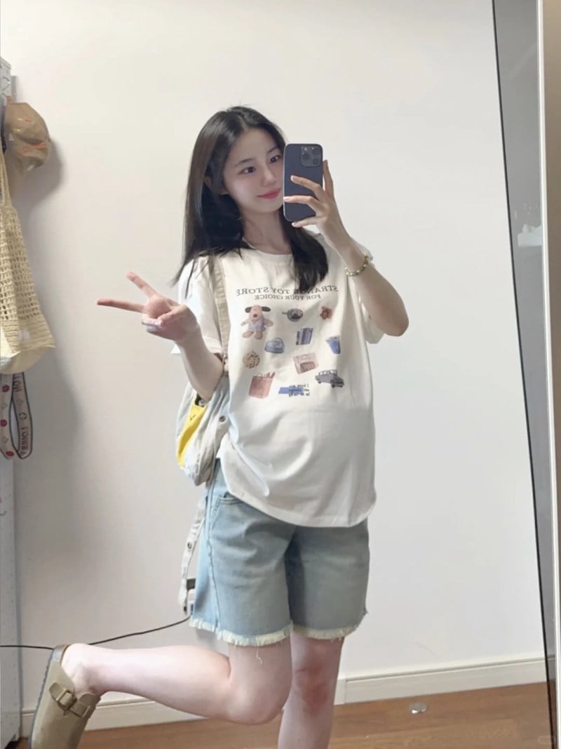 bầu mặc gì đẹp