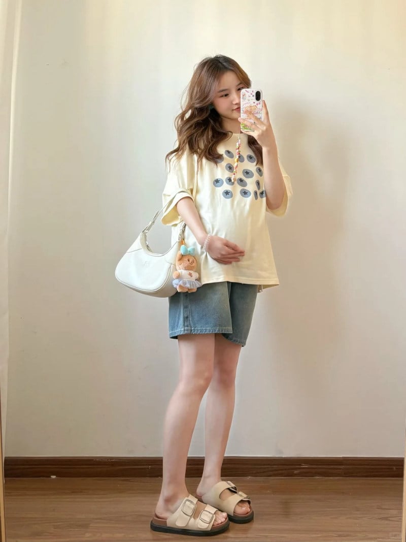 bầu mặc gì đẹp