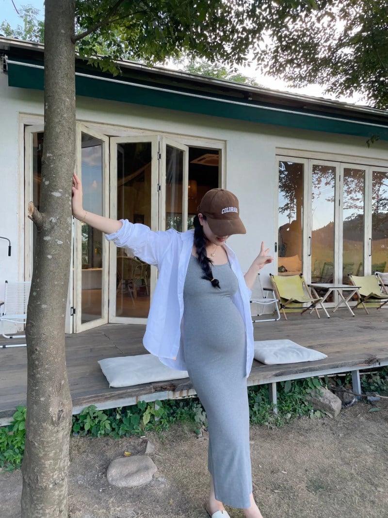 bầu mặc gì đẹp