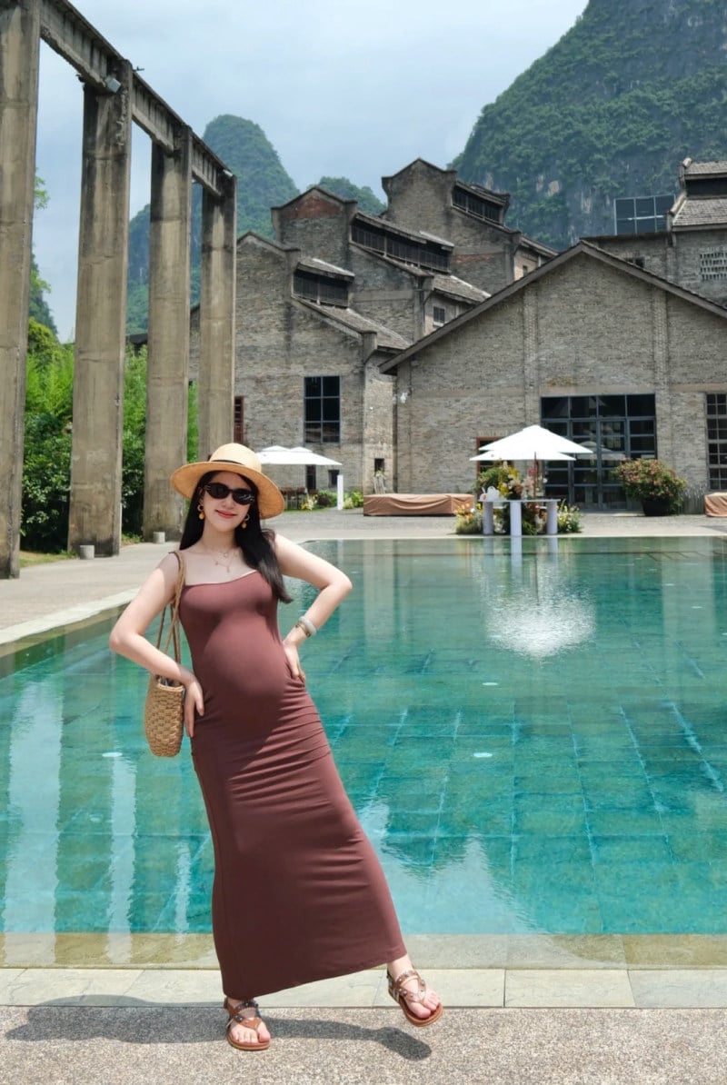 bầu mặc gì đẹp